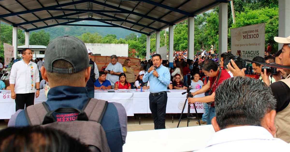 Edil, presente en el Tianguis del Bienestar