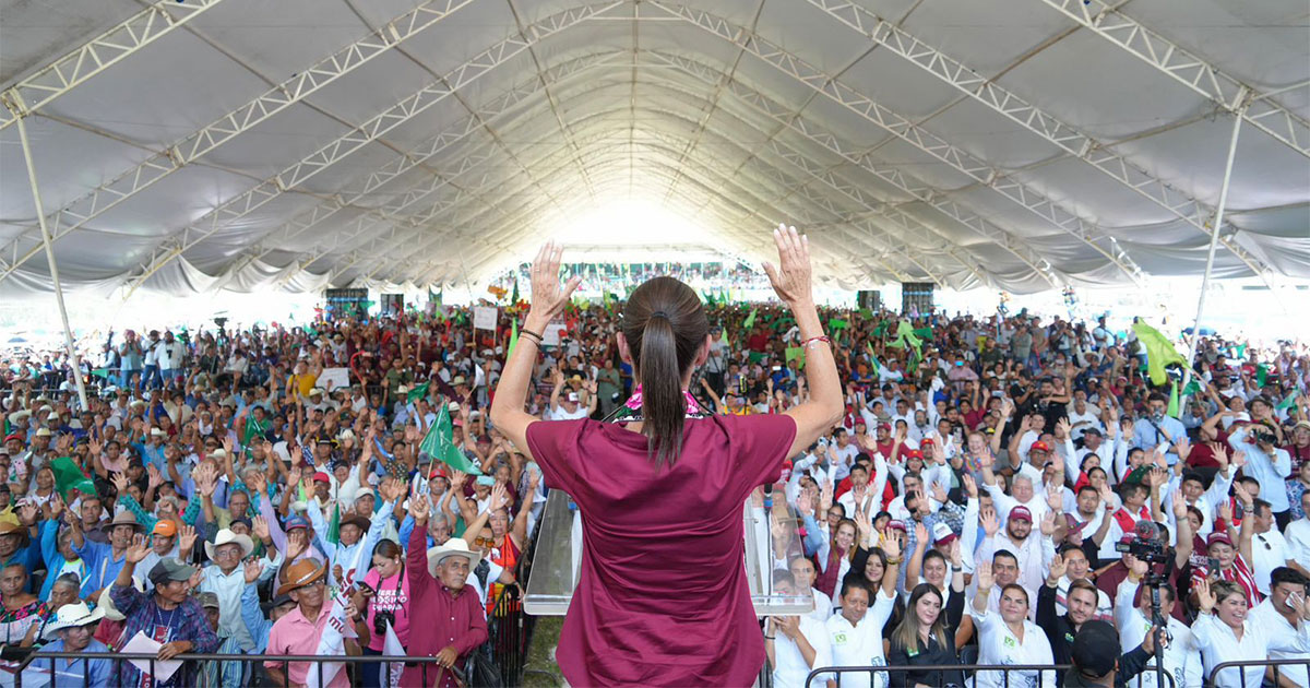 Si queremos que sigan los programas sociales y que le vaya todavía mejor a Chiapas, hay que votar por los partidos de la 4T: CSP