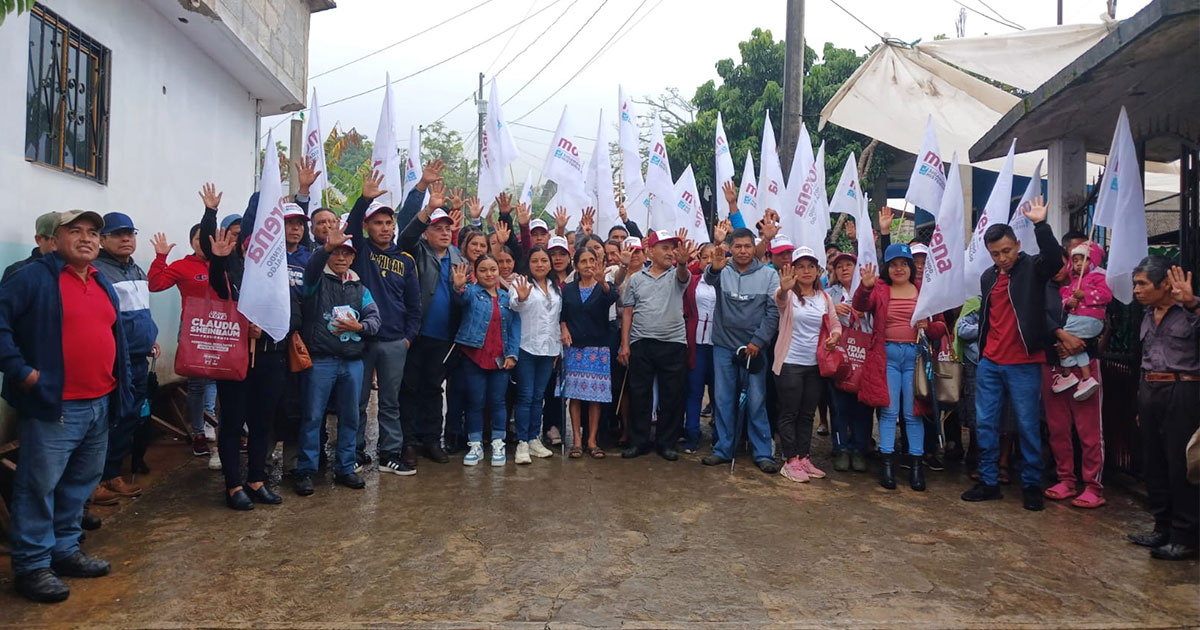 Francisca “Chica” Lara arrancó su campaña en Tepetitla