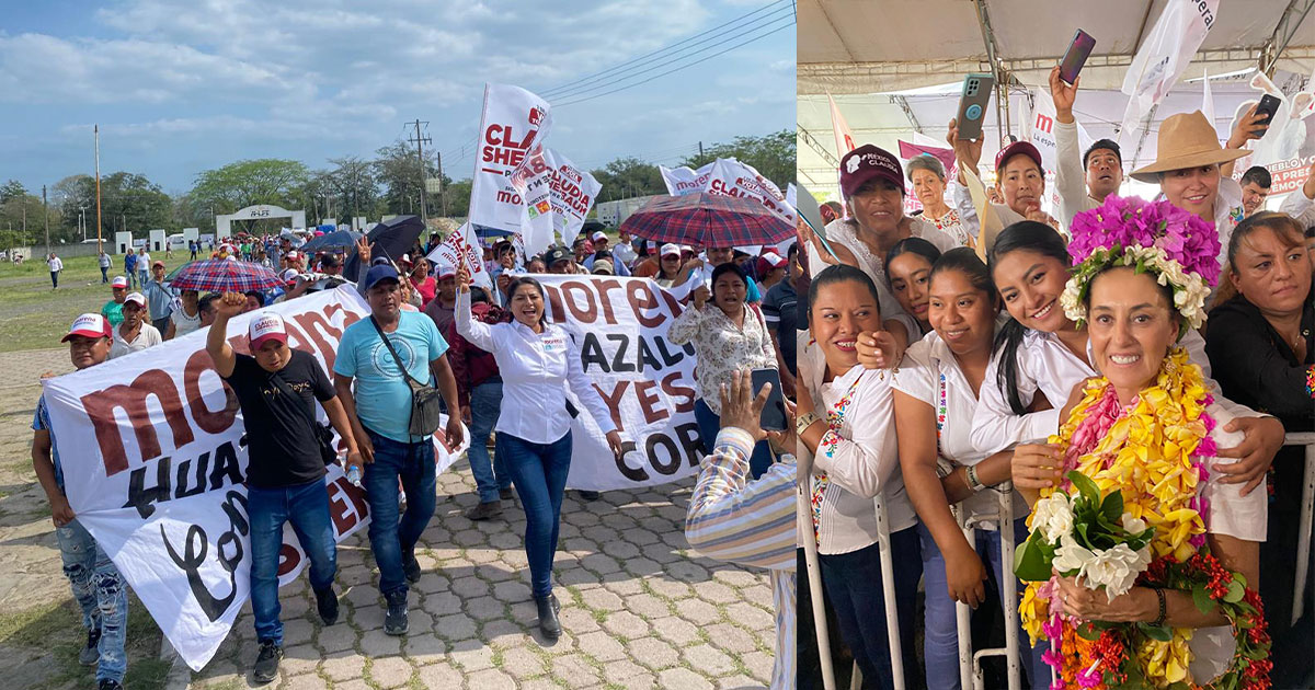 Claudia Sheinbaum felicita y le augura triunfo a Yessi Cortez