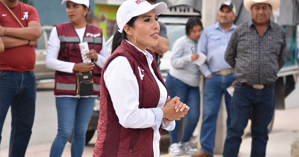 Condena Hilda Miranda violencia política contra candidatas a las alcaldías de Apan y Omitlán