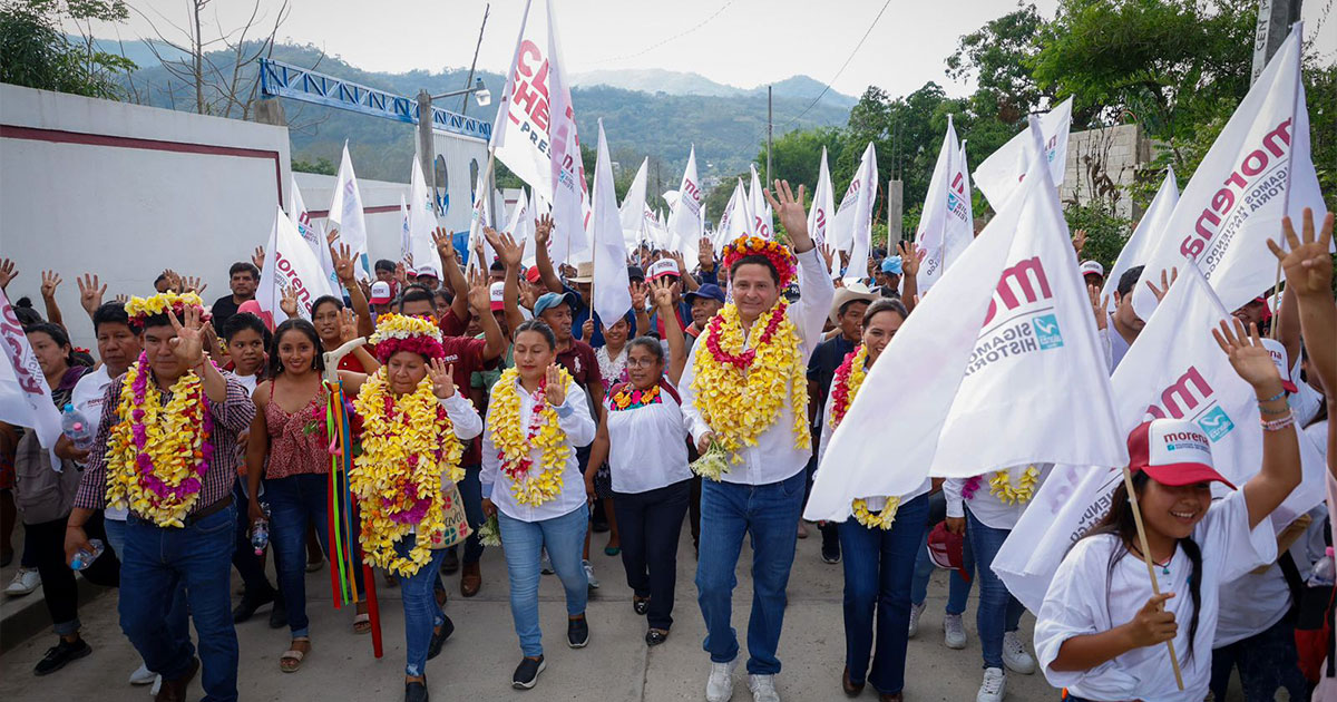 Vamos por más derechos para el pueblo de Hidalgo: Cuauhtémoc Ochoa