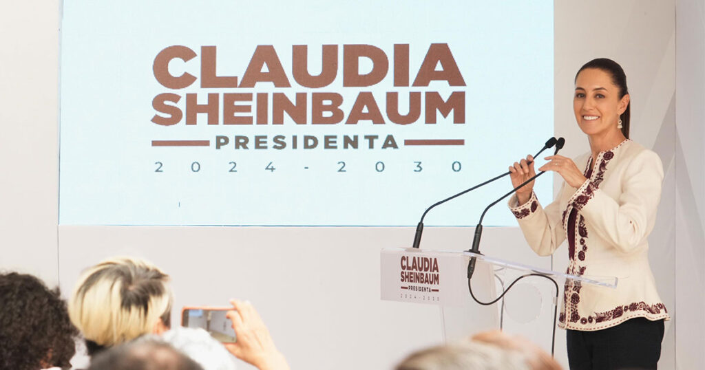 Claudia Sheinbaum anuncia ampliación del Tren Maya y del Tren Interoceánico durante su gobierno