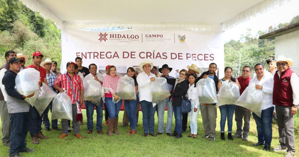 Apoya SADERH a mujeres del campo, con la entrega de Huertos Familiares