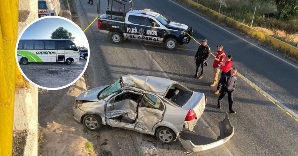 Percance vial deja una persona sin vida