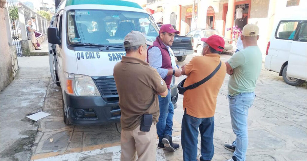 Refuerzan en la Huasteca, supervisiones al transporte público