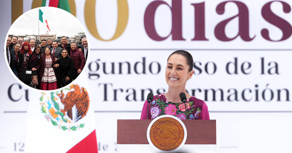 Hidalgo, presente en los primeros 100 días del gobierno de Claudia Sheinbaum