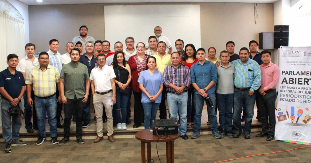 Parlamento Abierto escucha voces de periodistas de la huasteca