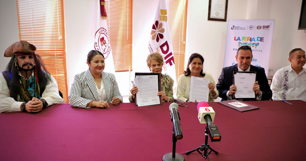 DIF Hidalgo y Fundación Michou y Mau unen fuerzas contra quemaduras infantiles