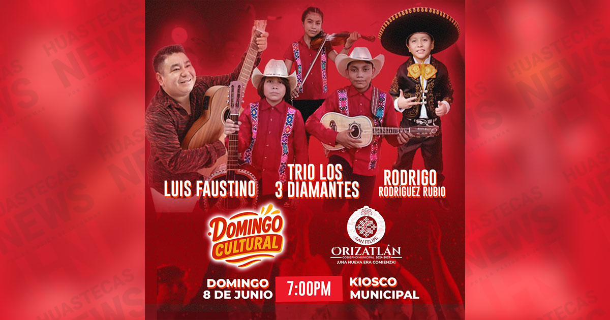 Primer domingo cultural en San Felipe Orizatlán