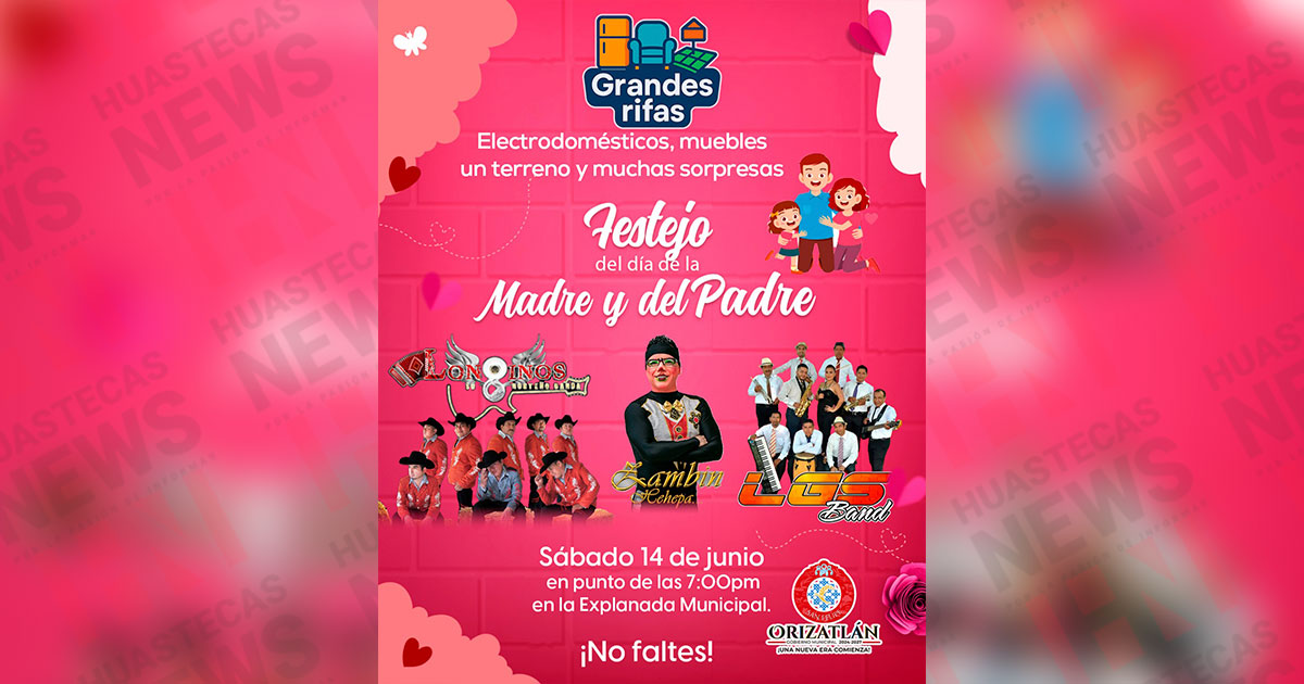 San Felipe Orizatlán celebrará a mamás y papás con una gran noche de fiesta y sorpresas