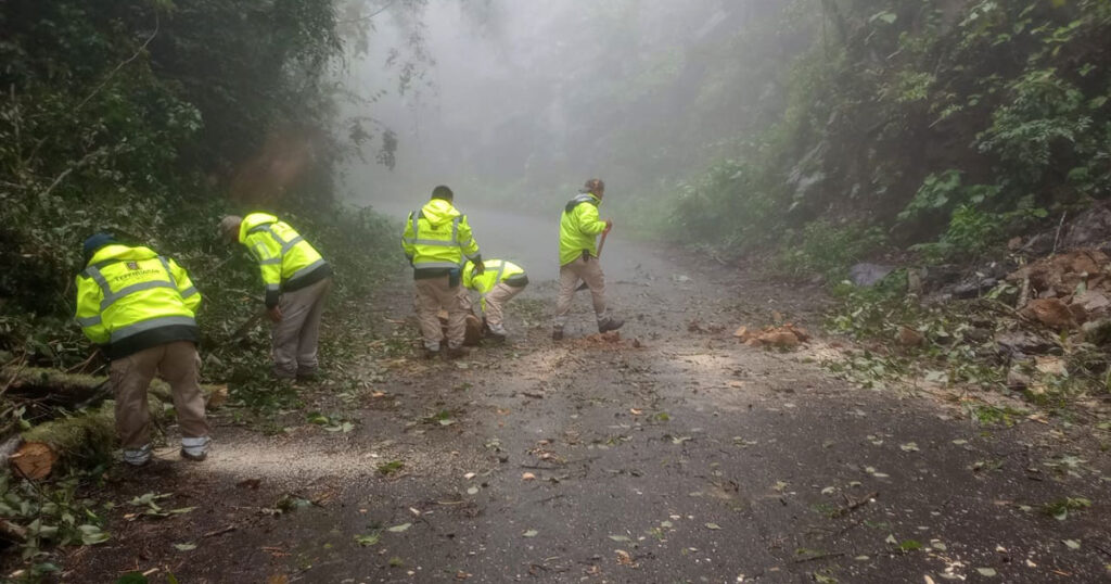 Despliegue de recursos y balance, tras lluvias del fin de semana en Hidalgo
