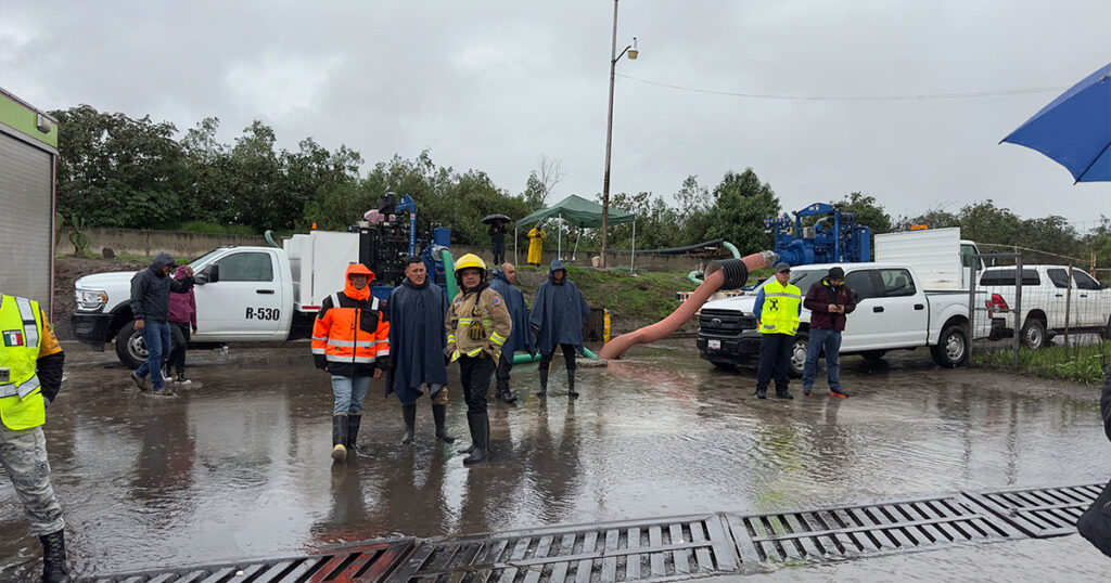 Vidas e integridad de la población, eje central del gobierno estatal ante las precipitaciones