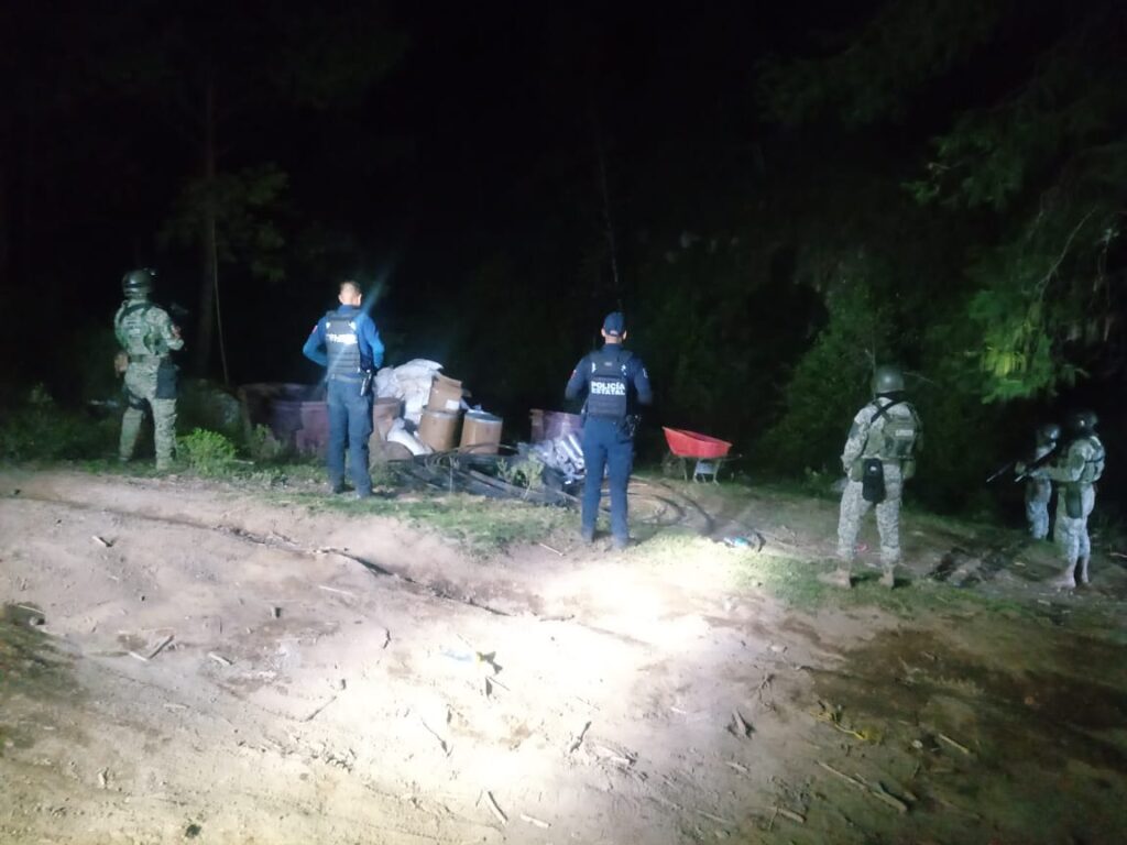 SSPH frustra instalación de un centro de fabricación de droga sintética