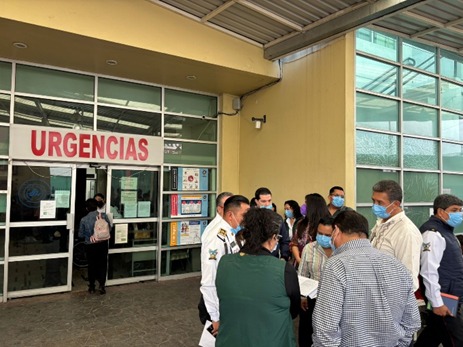 PIBEH reforzará estrategia de seguridad en el Hospital General de Pachuca