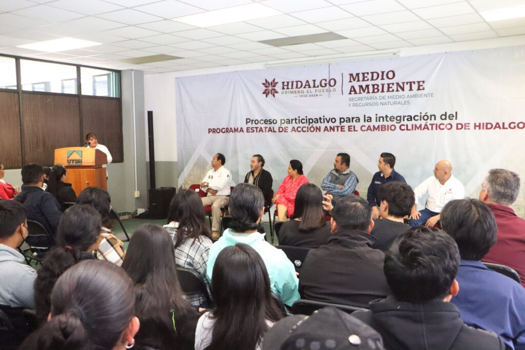 Hidalgo recopila más de 700 voces en talleres para actualizar su Programa Estatal de Cambio Climático