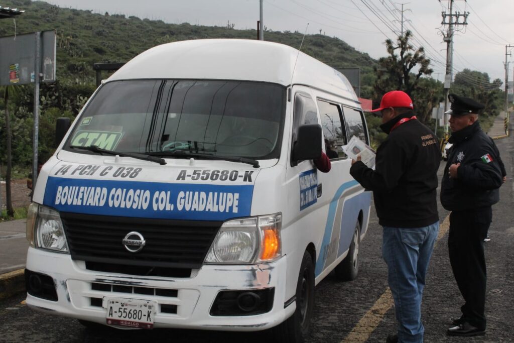 Semot continúa con el operativo “Transporte Seguro”.