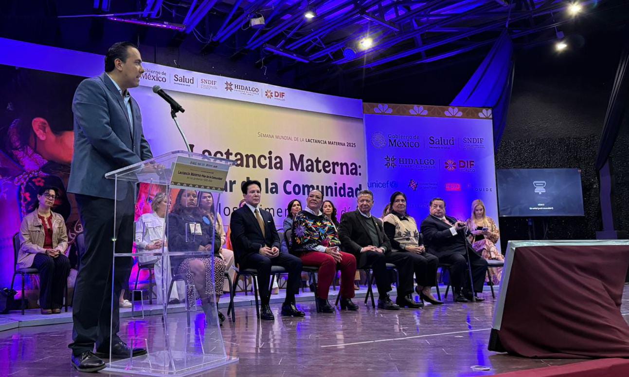 Huejutla se suma a jornada nacional de lactancia materna.
