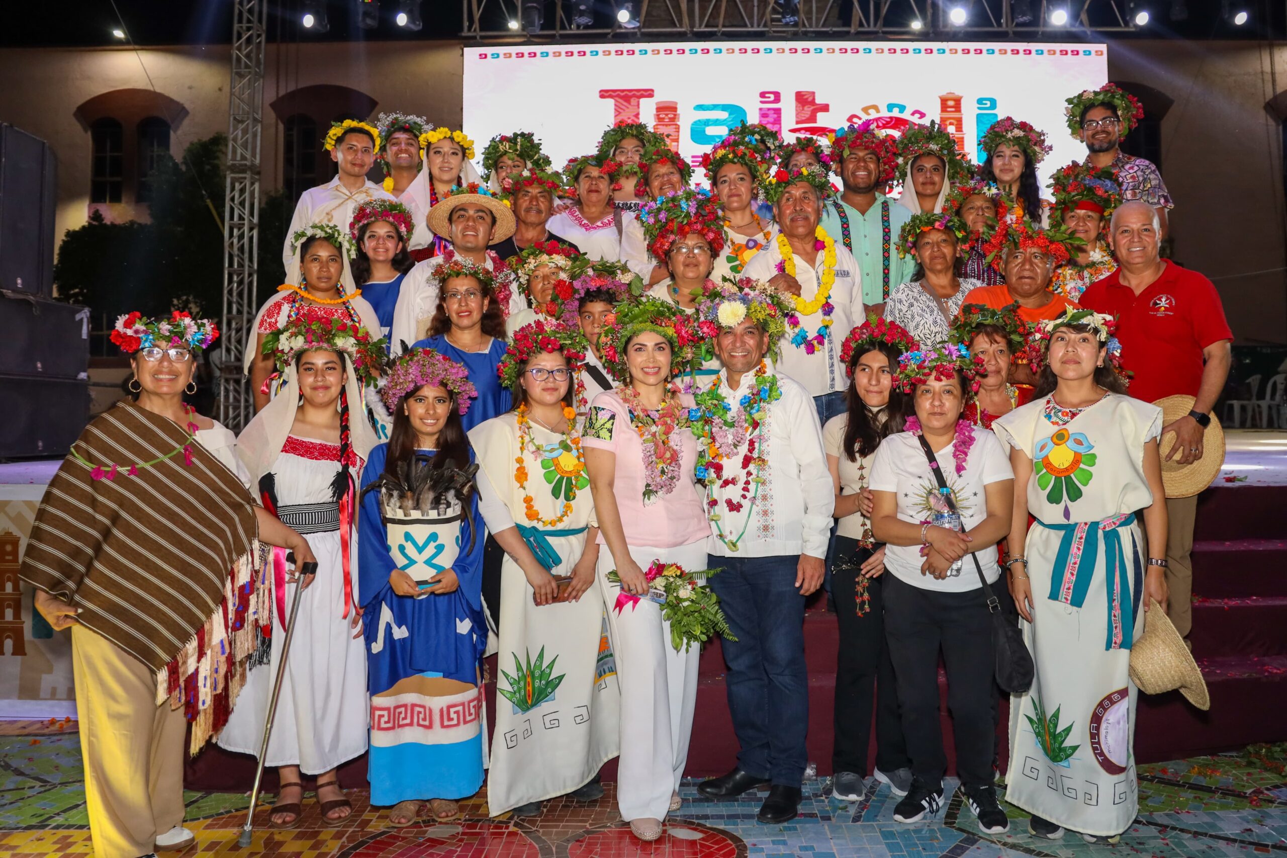 Huejutla recibe con alegría a las y los participantes del Tlajtoli 2025