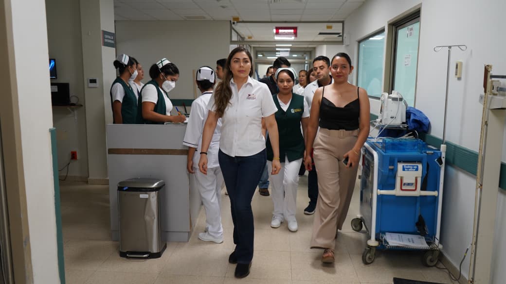 DIF Huejutla suma esfuerzos con sector salud por una atención digna.