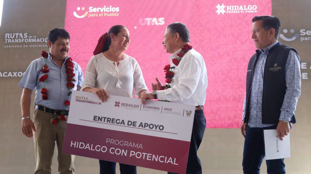 Obras y programas abaten la pobreza en Hidalgo