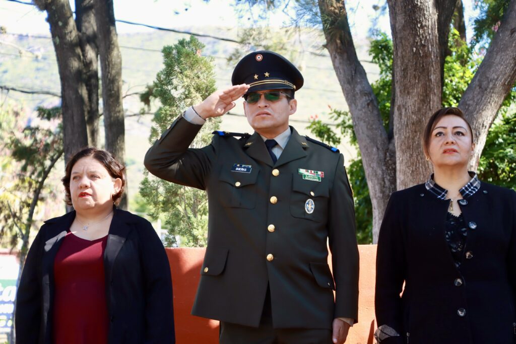 Guardia de Honor en homenaje a Morelos