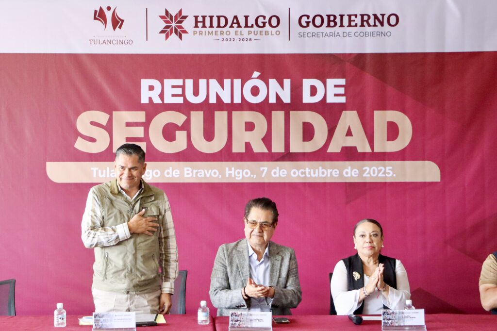 Gabinete de Seguridad presenta a nuevo responsable de Seguridad Pública en Tulancingo