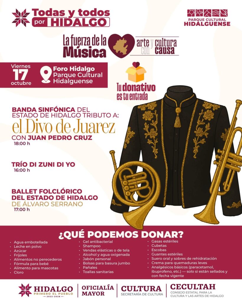  La fuerza de la música une a Hidalgo en jornadas con causa