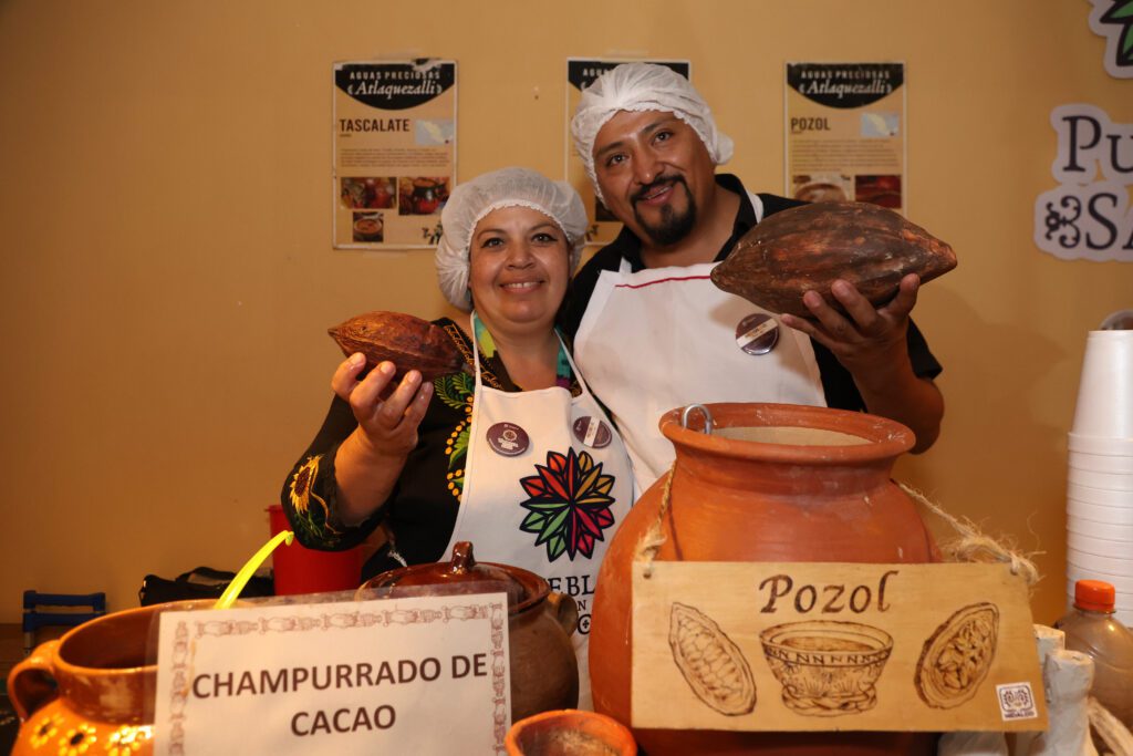 Espacio para “Pueblos con Sabor” celebra la riqueza de la gastronomía hidalguense, en la Feria de San Francisco 2025