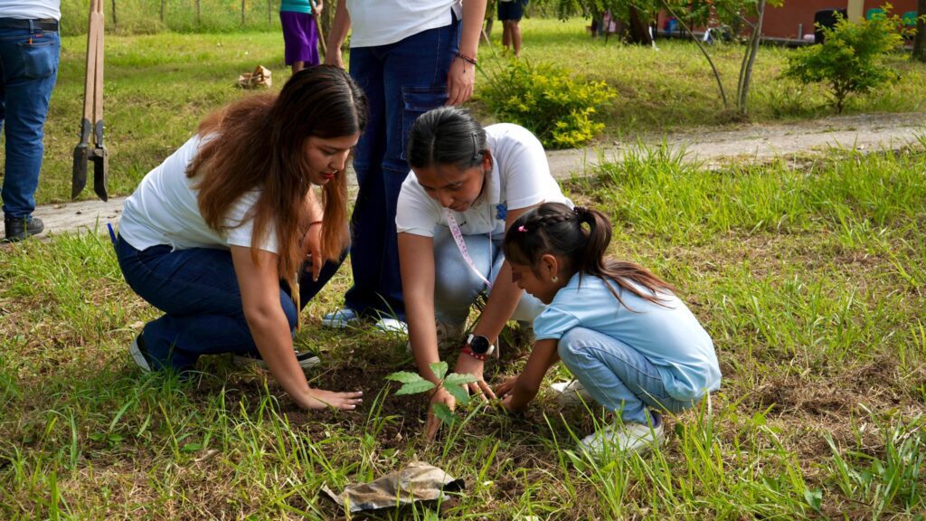 Fomentan conciencia ambiental en Ateixco con jornada de reforestación.