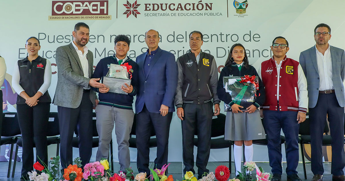 Hidalgo logra cobertura de educación media superior pública en los 84 municipios