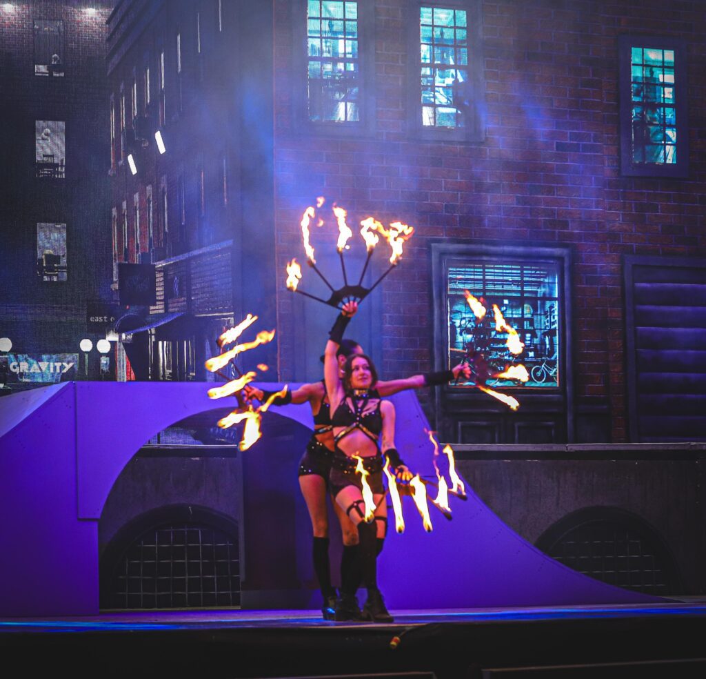 Gravity: un show de arte urbano y cultura callejera en la Feria de San Francisco Pachuca Hidalgo 2025