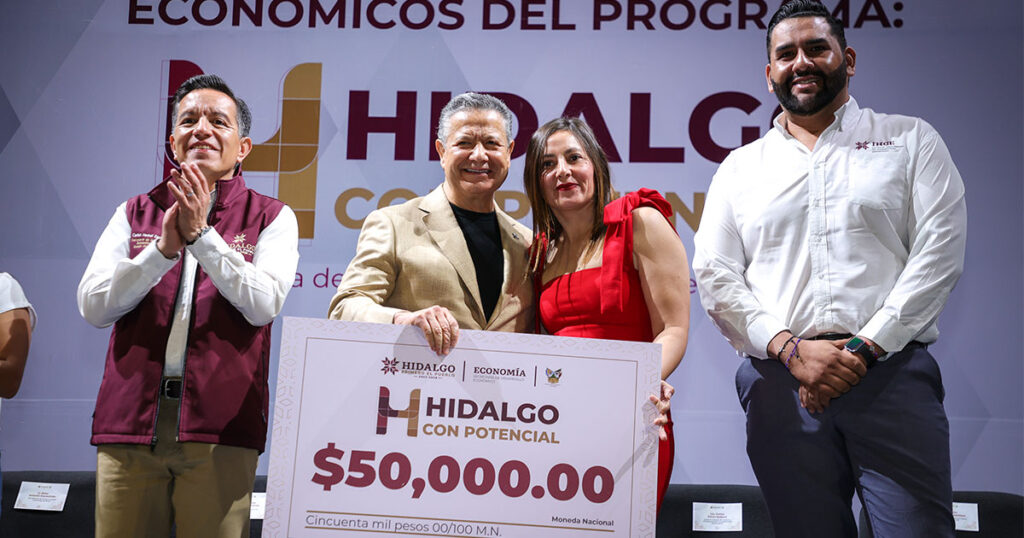 Julio Menchaca fortalece a mipymes hidalguenses