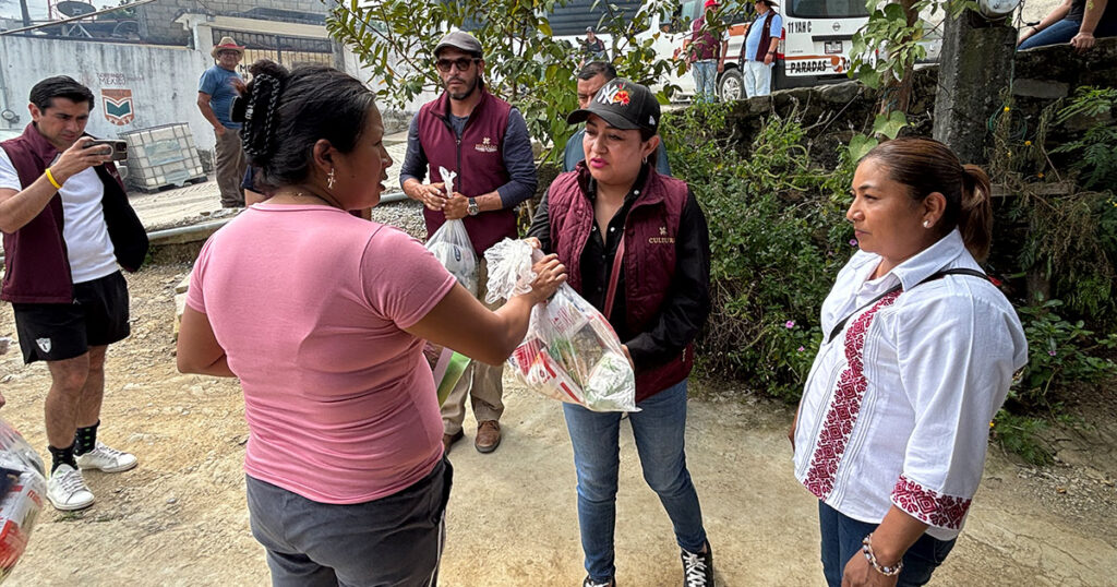 Efectúan recorrido de atención y apoyo en comunidades del municipio de Yahualica