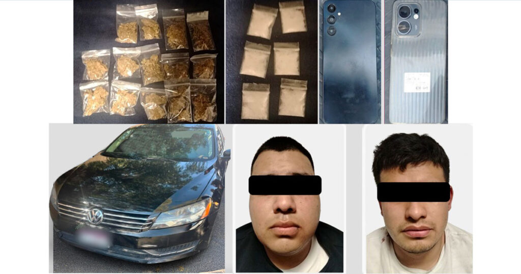 SSPH asegura a dos sujetos vinculados al robo de autopartes en Pachuca