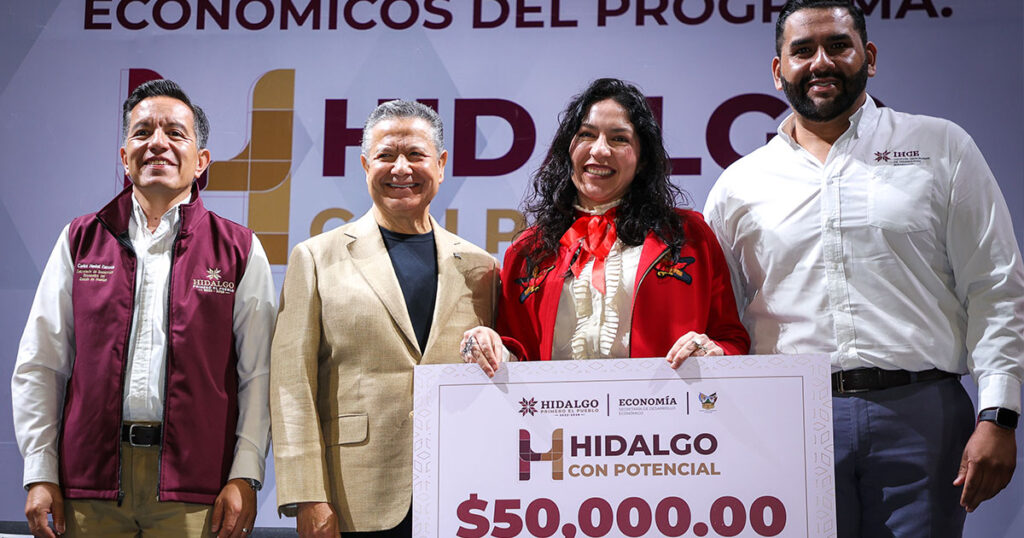 Gobierno estatal fortalece a mipymes con el programa Hidalgo con Potencial 2025