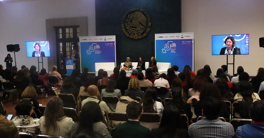 Hidalgo participa en el XXVI Encuentro Internacional de Estadísticas de Género