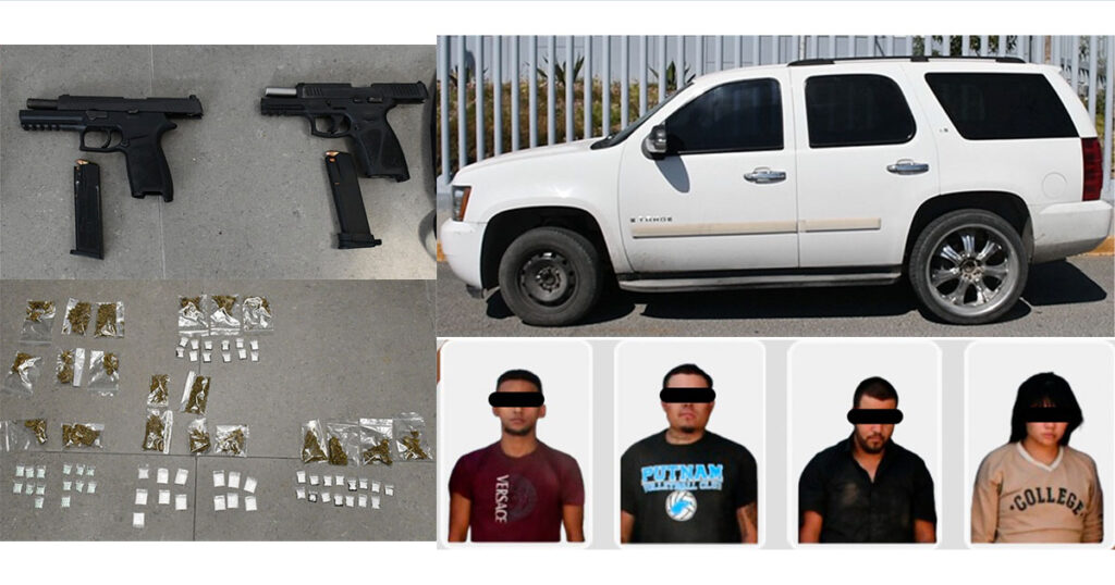 Cae célula dedicada al robo con violencia en carretera a Ciudad Sahagún