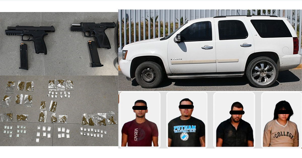 Cae célula dedicada al robo con violencia en carretera a Ciudad Sahagún