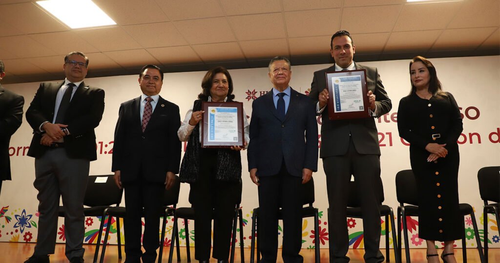 El Sistema DIF Hidalgo obtiene dos certificaciones internacionales de calidad