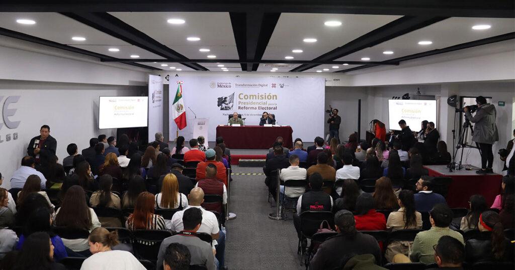 Hidalgo participa en el Foro Nacional para la Reforma Electoral