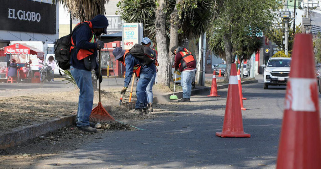 Pachuca realiza intervención integral en vialidades de alto tránsito