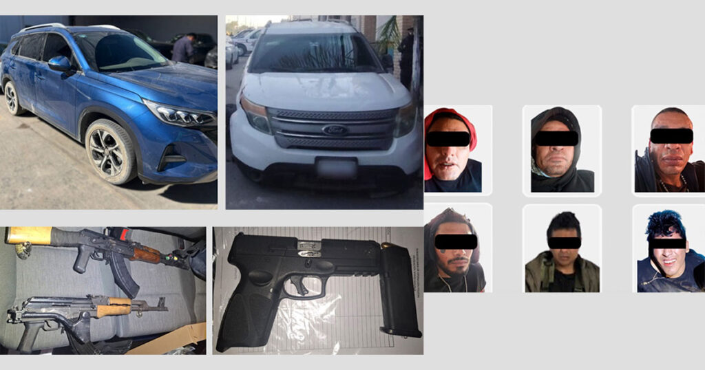 Cuerpos de seguridad de Hidalgo detienen a agresores armados en Tula