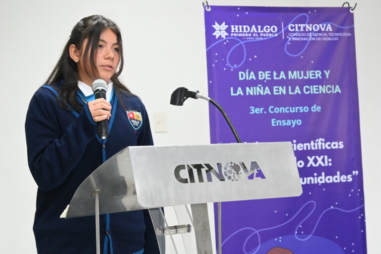 CITNOVA impulsa la participación de mujeres en la ciencia en Hidalgo