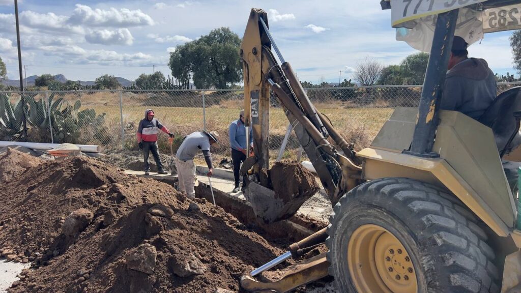 EN CONSTRUCCIÓN NUEVA LÍNEA DE AGUA POTABLE EN MINERAL DE LA REFORMA PARA BENEFICIAR A MÁS DE 50 MIL HABITANTES