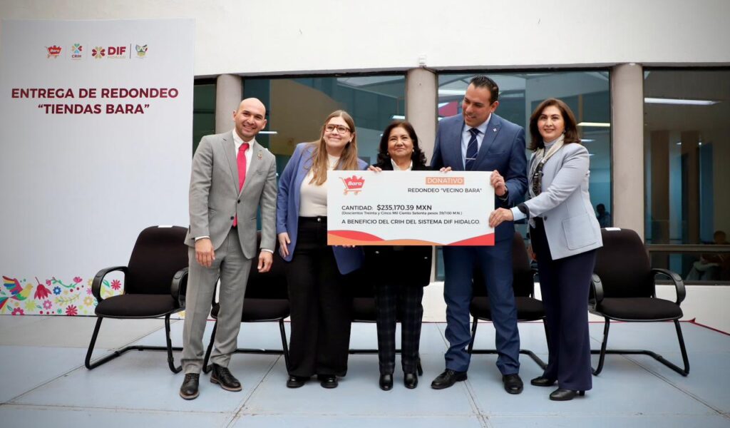 DIF HIDALGO Y TIENDAS BARA CONSOLIDAN ALIANZA PARA FORTALECER LA REHABILITACIÓN EN EL CRIH