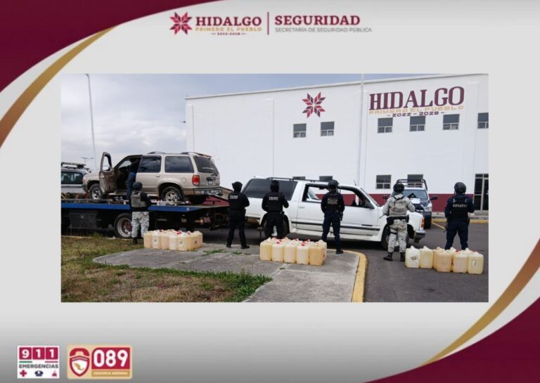 Operativo de seguridad en la comunidad de Tepepa, Acaxochitlán