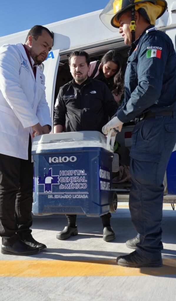 Hidalgo realiza con éxito segunda procuración y traslado de órganos; donante salva múltiples vidas