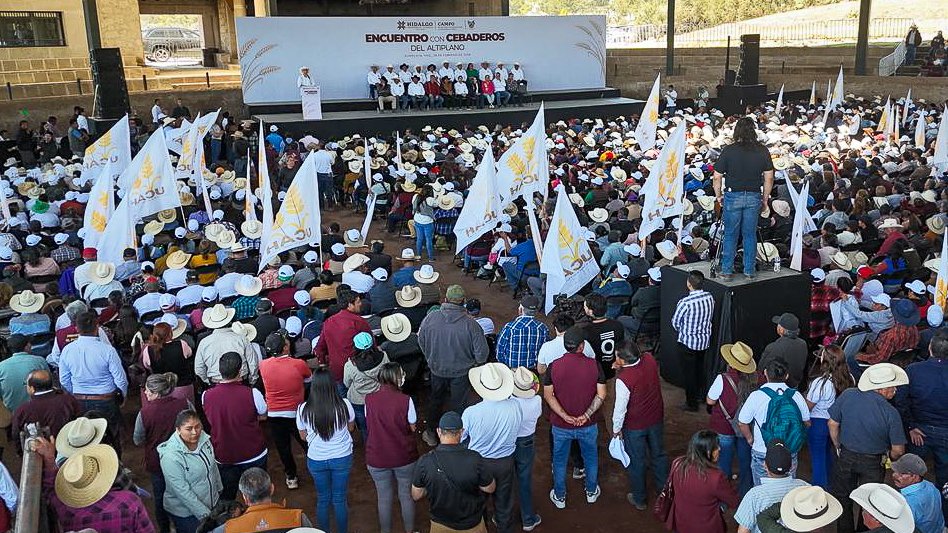 MÁS DE 3,500 CEBADEROS DEL ALTIPLANO REFRENDAN RESPALDO AL GOBIERNO DE JULIO MENCHACA