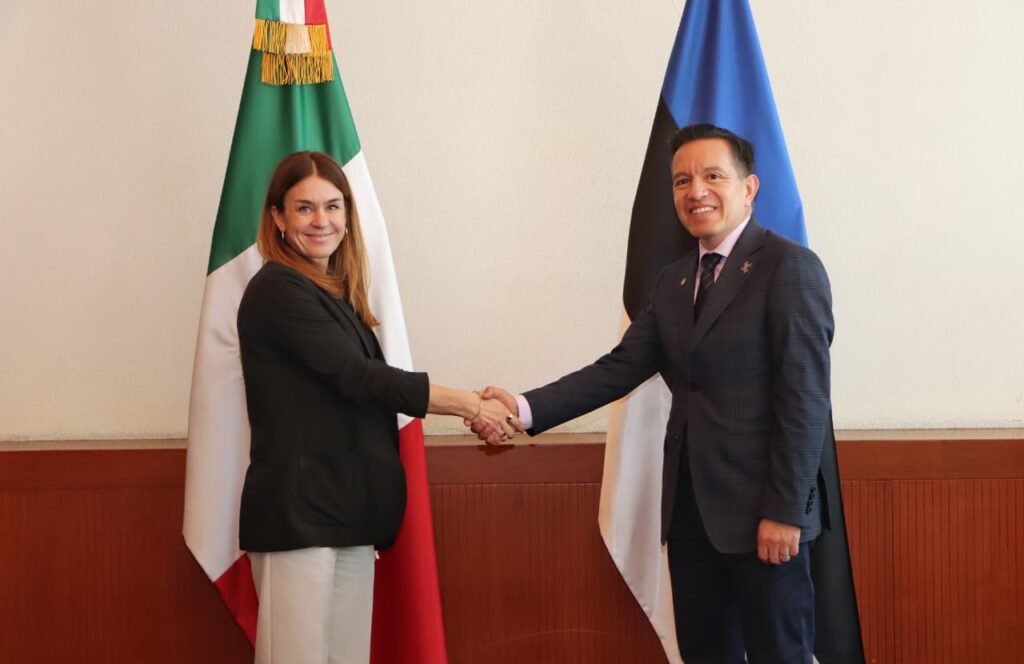FORMALIZA HIDALGO RELACIÓN DE COOPERACIÓN CON ESTONIA